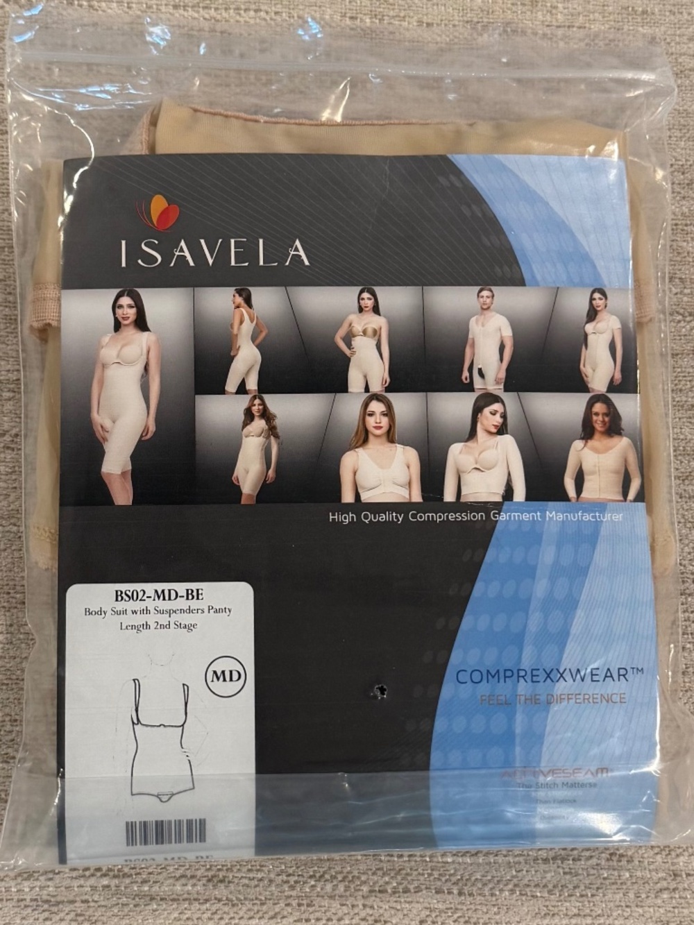 Isavela Comprexxwear 2nd Stage Compression Body Suit